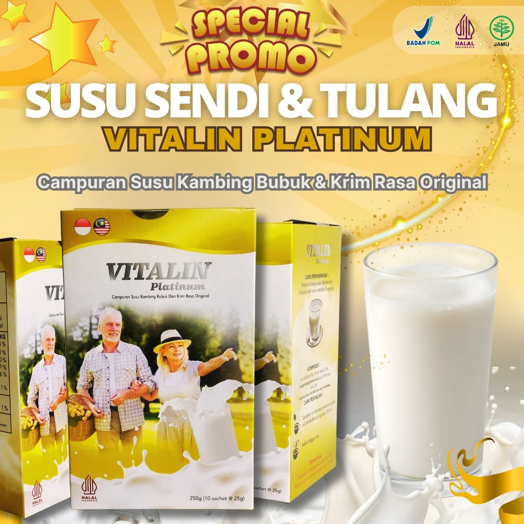 jaga tubuh anda dengan minum vitalin platinum